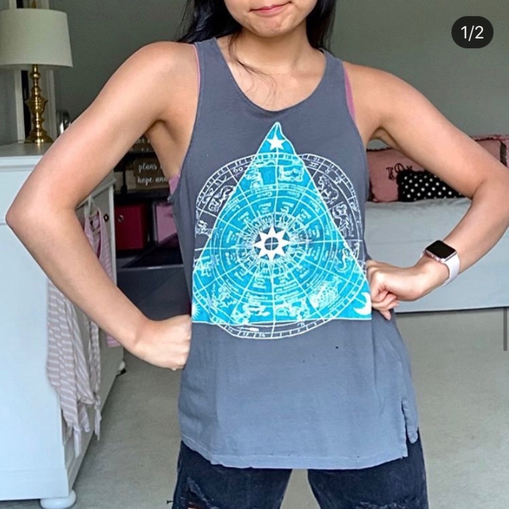 Zodiac Gray/Blue Tank